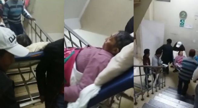 Arequipa: Pacientes exponen su integridad por avería de ascensores en hospital [Video]