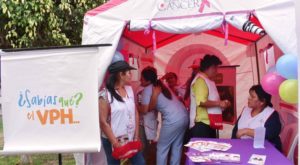 Organizan campaña gratuita de despistaje de cáncer de mama y cuello uterino en Pueblo Libre