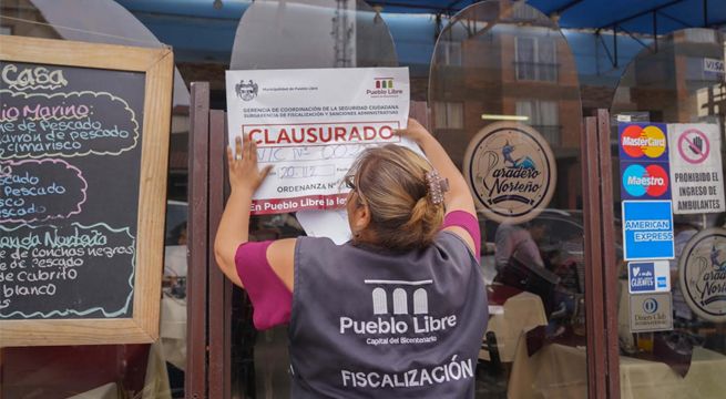 Municipalidad de Pueblo Libre interviene y clausura ocho cevicherías por insalubridad [FOTOS]