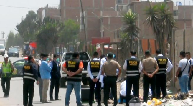 Comas: hallan restos humanos en bolsas en la avenida Condorcanqui [VIDEO]