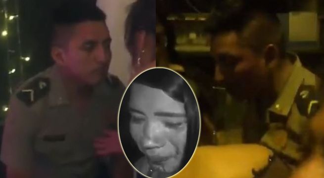 Policía uniformado denunciado por romper la nariz a su enamorada [Video]