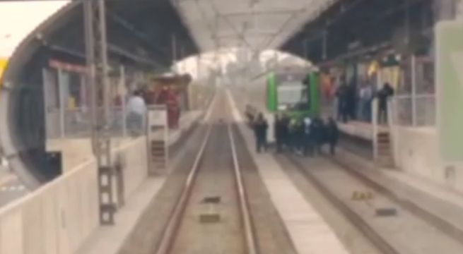 Joven murió tras lanzarse a los rieles de la estación Angamos del Metro [VIDEO]