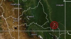 Sismo de magnitud 4.3 sacudió Ucayali esta madrugada