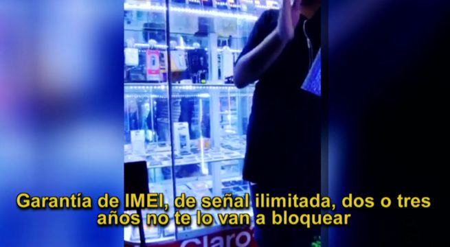 Mafia de celulares robados sigue operando en el centro de Lima [VIDEO]