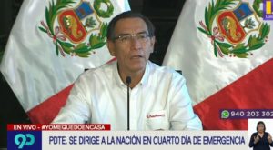 El presidente Martín Vizcarra dio conferencia en cuarto día de emergencia por coronavirus [Video]