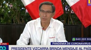 Presidente Martín Vizcarra dio conferencia en sexto día de emergencia por coronavirus