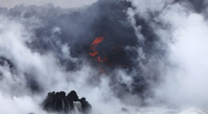 Estados Unidos: lava del volcán Kilauefa llega al mar y provoca peligroso fenómeno