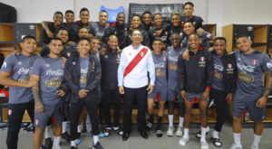 Martín Vizcarra se despidió de la Selección Peruana antes de su viaje a Rusia 2018