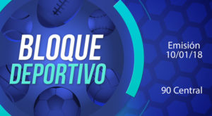 Bloque deportivo 90 Central 10 de enero del 2018