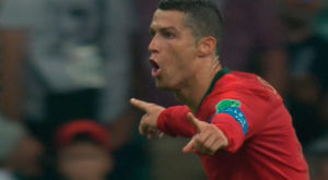 España vs. Portugal: Cristiano Ronaldo marca el 2-1 para el cuadro lusitano