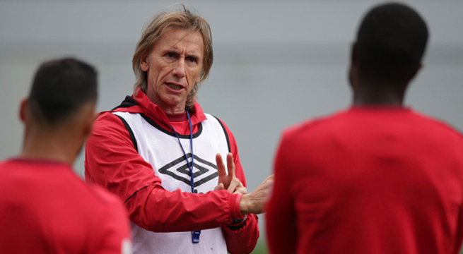 Ricardo Gareca: «En el fútbol conviven todas las tallas, nosotros tenemos la ideal»