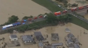 Japón: al menos 150 muertos por fuertes lluvias e inundaciones