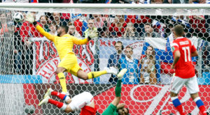 Yury Gazinskiy marcó el primer gol del Mundial Rusia 2018