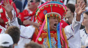 La hinchada peruana conquistó Rusia 2018