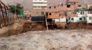 Alcalde de Chosica responsabilizó al Gobierno Central de obras de prevención inconclusas