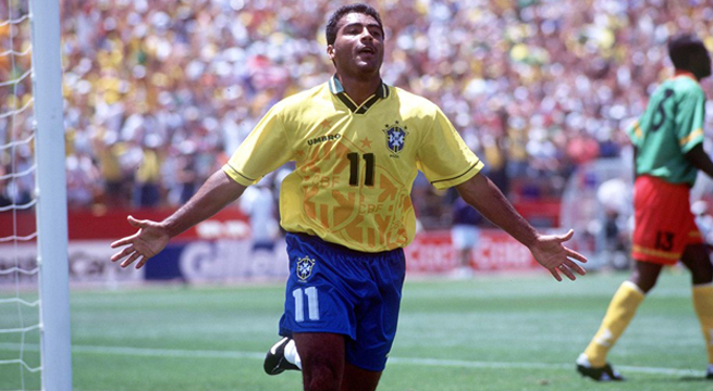 Estrellas de los mundiales: Romario, el Balón de Oro de Estados Unidos 94