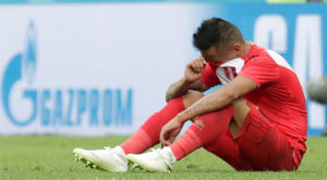 Rusia 2018: El llanto de Christian Cueva al final del partido con Australia