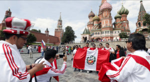 Rusia 2018: así viven los hinchas peruanos la previa a la inauguración del Mundial