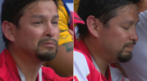 La emotiva despedida que dedicó la hinchada a la Selección Peruana en el Estadio Olímpico de Fisht