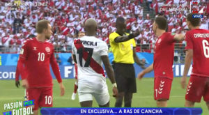 Pasión por el fútbol: Revive el a ras de cancha del Perú vs. Dinamarca