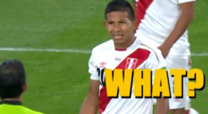 (VIDEO) La curiosa reacción de Edison Flores contra el árbitro del Perú vs. Francia