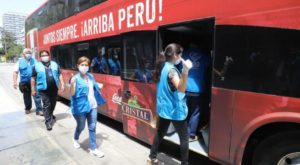 Bus oficial de la Selección Peruana es usado en lucha contra el coronavirus