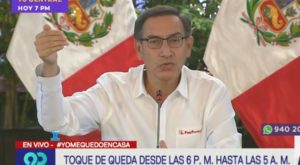 Presidente Martín Vizcarra hizo importantes anuncios en su conferencia de este lunes