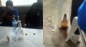 Cajamarca: hallan bebiendo licor a trabajadores ediles encargados de fumigar [VIDEO]