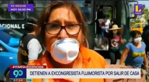 Detienen a excongresista fujimorista por no acatar inmovilización obligatoria [Video]