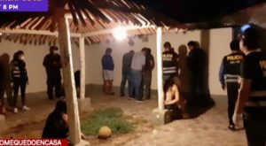 Jefes policiales fueron detenidos en fiesta durante toque de queda [Video]