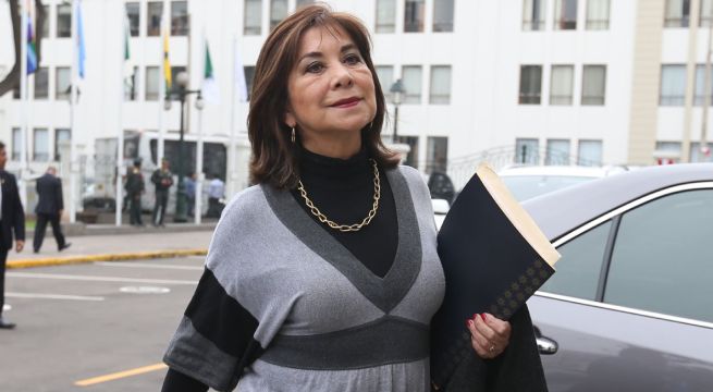 Martha Chávez presidirá la Comisión de Inteligencia del Congreso