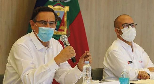 Presidente Vizcarra ratificó confianza al ministro de Salud