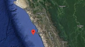 Sismo de magnitud 4.0 se produjo esta tarde en Chimbote