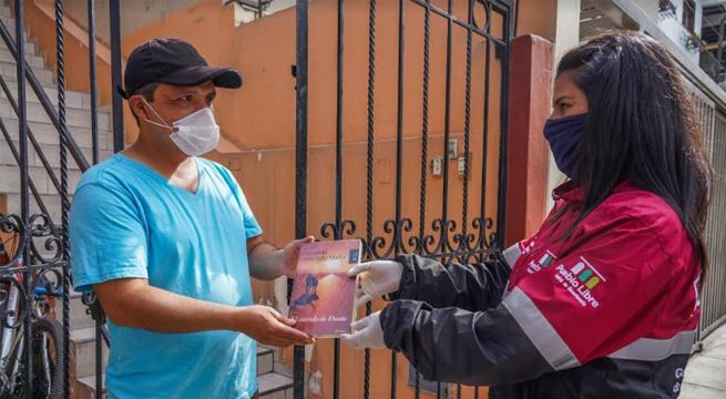 Municipalidad de Pueblo Libre inicia préstamo de libros con entrega a domicilio