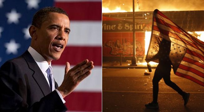 Barack Obama condena violencia en protestas y alaba a quienes buscan cambios pacíficamente