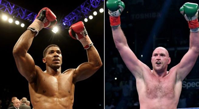 Anthony Joshua y Tyson Fury acuerdan términos para dos combates peso pesado