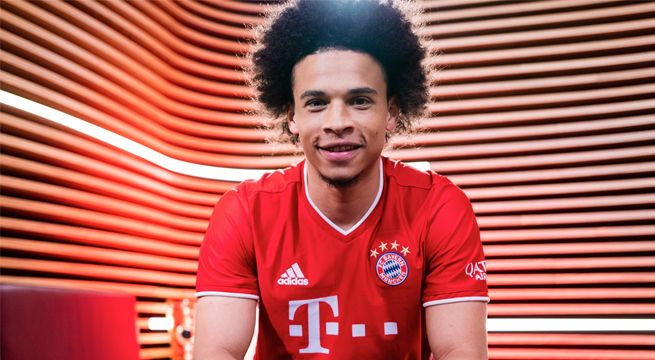 Leroy Sané fue anunciado como nuevo jugador del Bayern Múnich