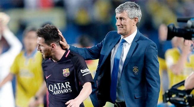 Quique Setién seguirá al frente del Barcelona y crecen los rumores de la salida de Messi
