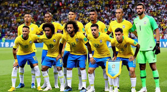 Selección de Brasil anunció a sus convocados para enfrentar a Perú en las eliminatorias