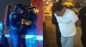 Jóvenes son intervenidos en plena fiesta dentro de un camión en Chimbote [VIDEO]