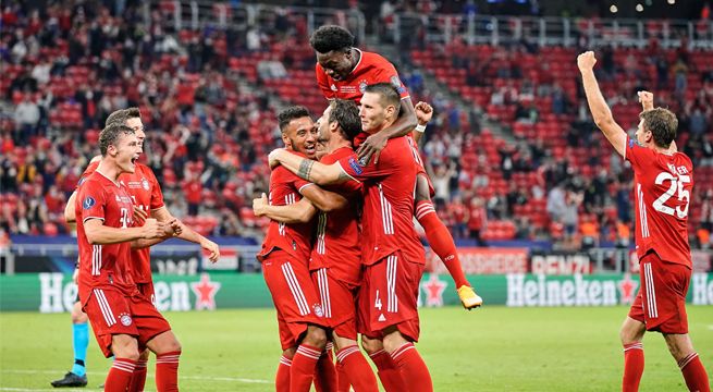 El Bayern Múnich se proclama campeón de la Supercopa de Europa