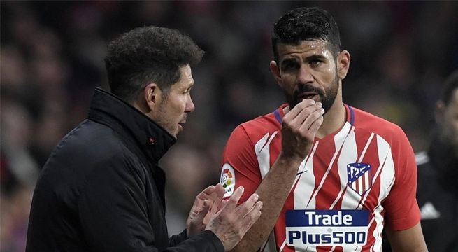 Diego Simeone: “Suárez le da jerarquía al Atlético y Costa personalidad”