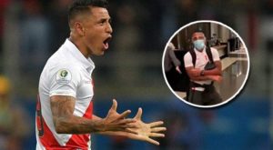 Con el ánimo a tope: El baile de Yoshimar Yotún durante la llegada a Paraguay [VIDEO]