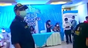 Policía intervino concurso de belleza organizado por la Municipalidad de Pichanaqui