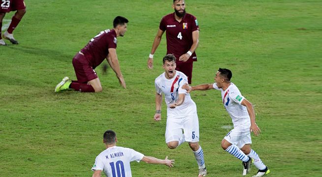 Paraguay venció 1-0 de visita a Venezuela por las Eliminatorias [Video]