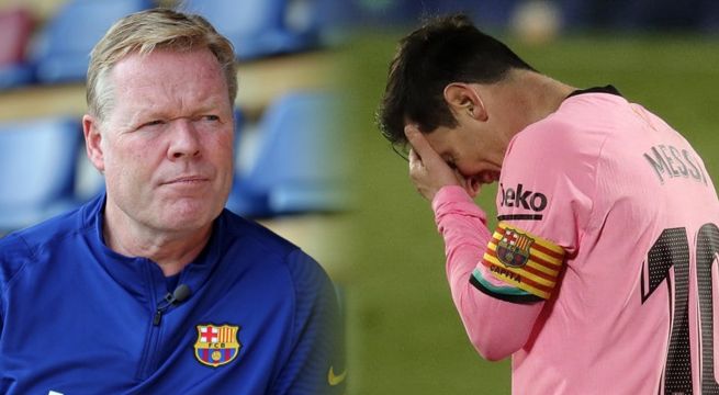 Ronald Koeman: “Barcelona no es el equipo favorito para ganar la Champions League”