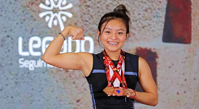 Analí Saldarriaga: De levantar un palo de escoba a campeona mundial de pesas