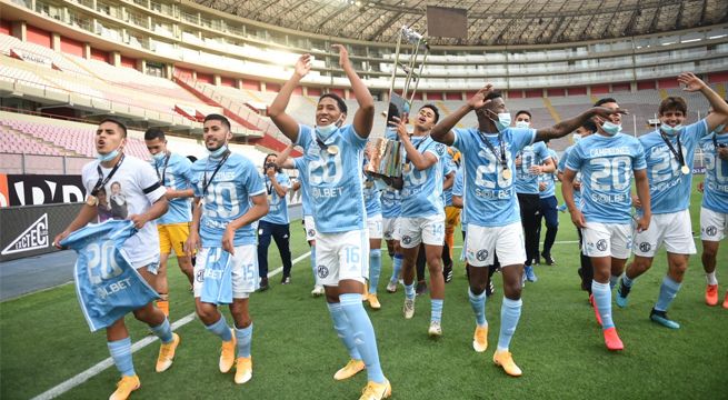 Sporting Cristal se proclamó campeón de la Liga 1 al empatar con Universitario
