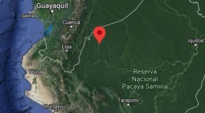 Amazonas: sismo de magnitud 4.5 se produjo esta mañana en Condorcanqui