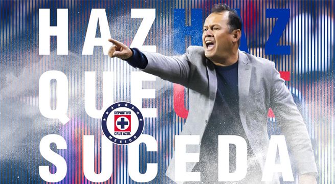 Cruz Azul anunció a Juan Reynoso como su nuevo director técnico